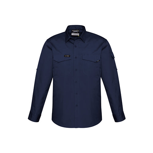 Syzmik Workwear | Mens Rugged Cooling Long Sleeve Shirt | ZW400