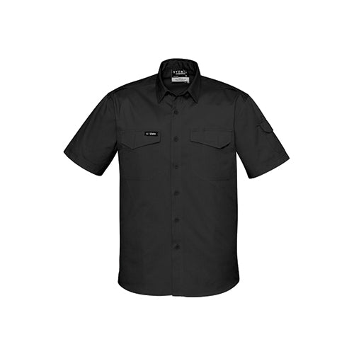Syzmik Workwear | Mens Rugged Cooling Short Sleeve Shirt | ZW405