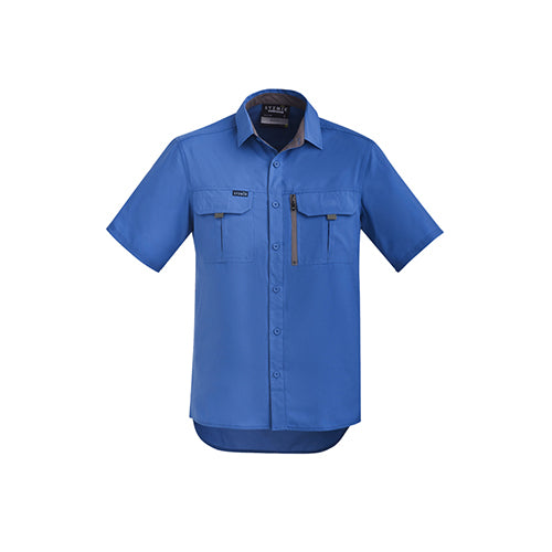 Syzmik Workwear | Mens Outdoor Short Sleeve Shirt | ZW465