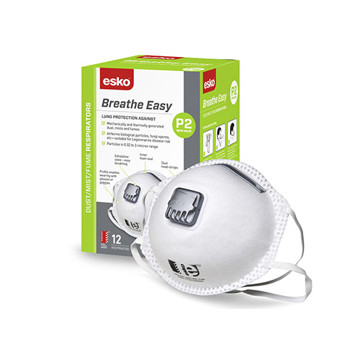 BreatheEasy P2 Valved Mask | Carton of 20 Boxes