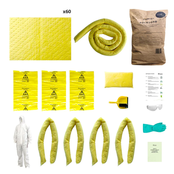 Controlco Chemical Starter Spill Kit | 100L — First Aid Plus Limited T ...