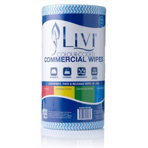 Wipes Commercial | Roll of 90 Sheets