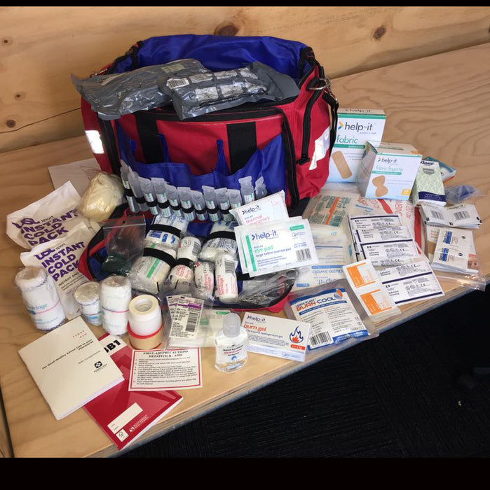 Large Construction Grab and Go Responder Bag | First Aid Kit